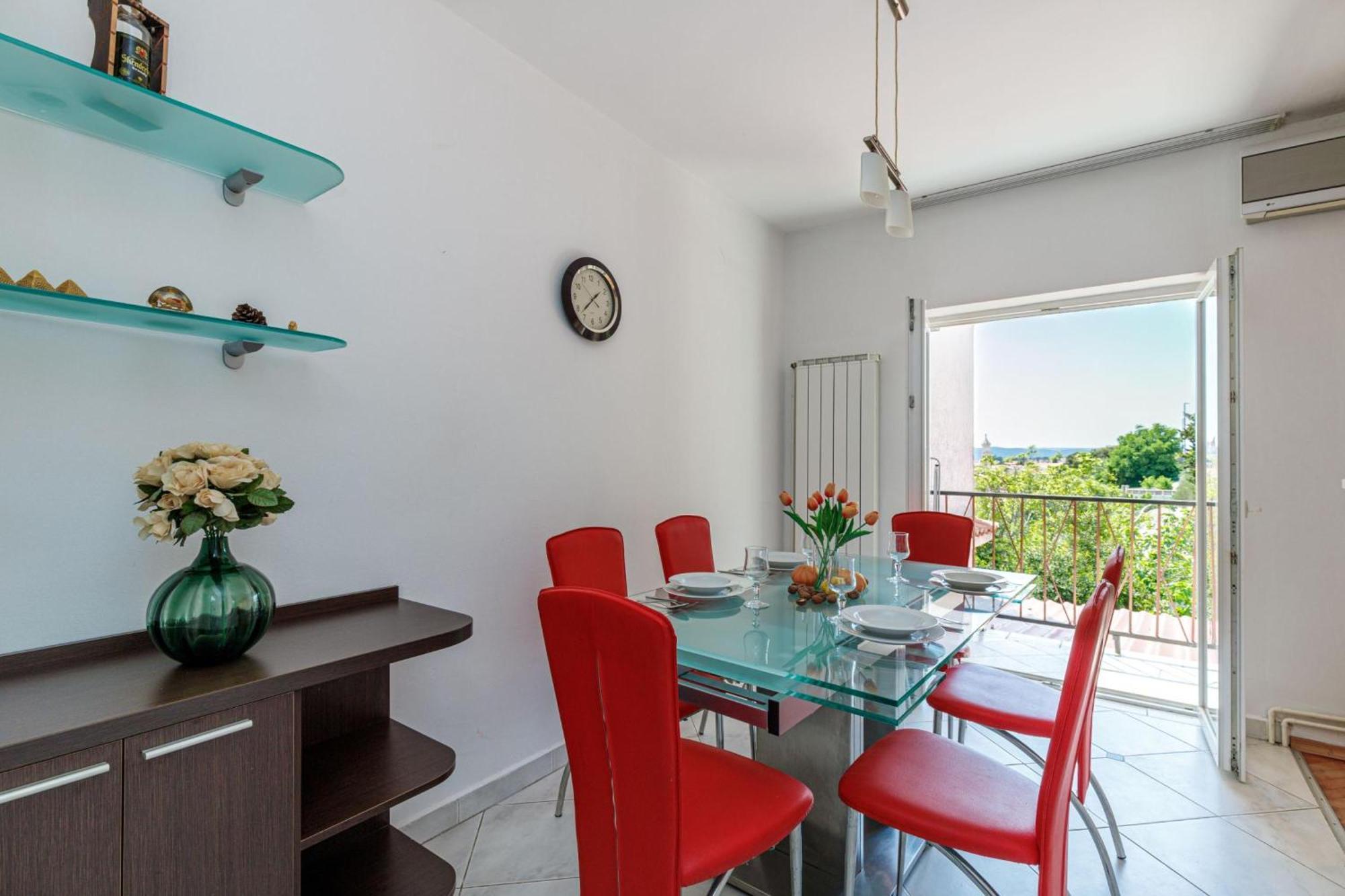 Seaview Apartment Tina Krk Island - Happy Rentals Krk Town Exterior photo