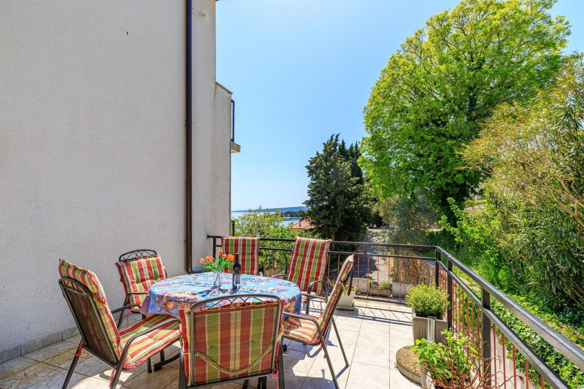 Seaview Apartment Tina Krk Island - Happy Rentals Krk Town Exterior photo